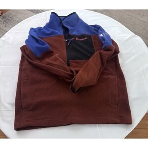 Cotopaxi Sweater Mens Long Sleeve 1/4 Zip Casual Pullover Pocket Sz S
